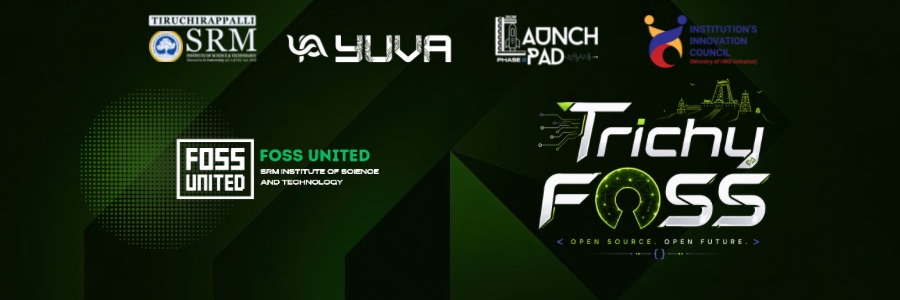 Trichy FOSS 2026 Banner Ambient Backdrop